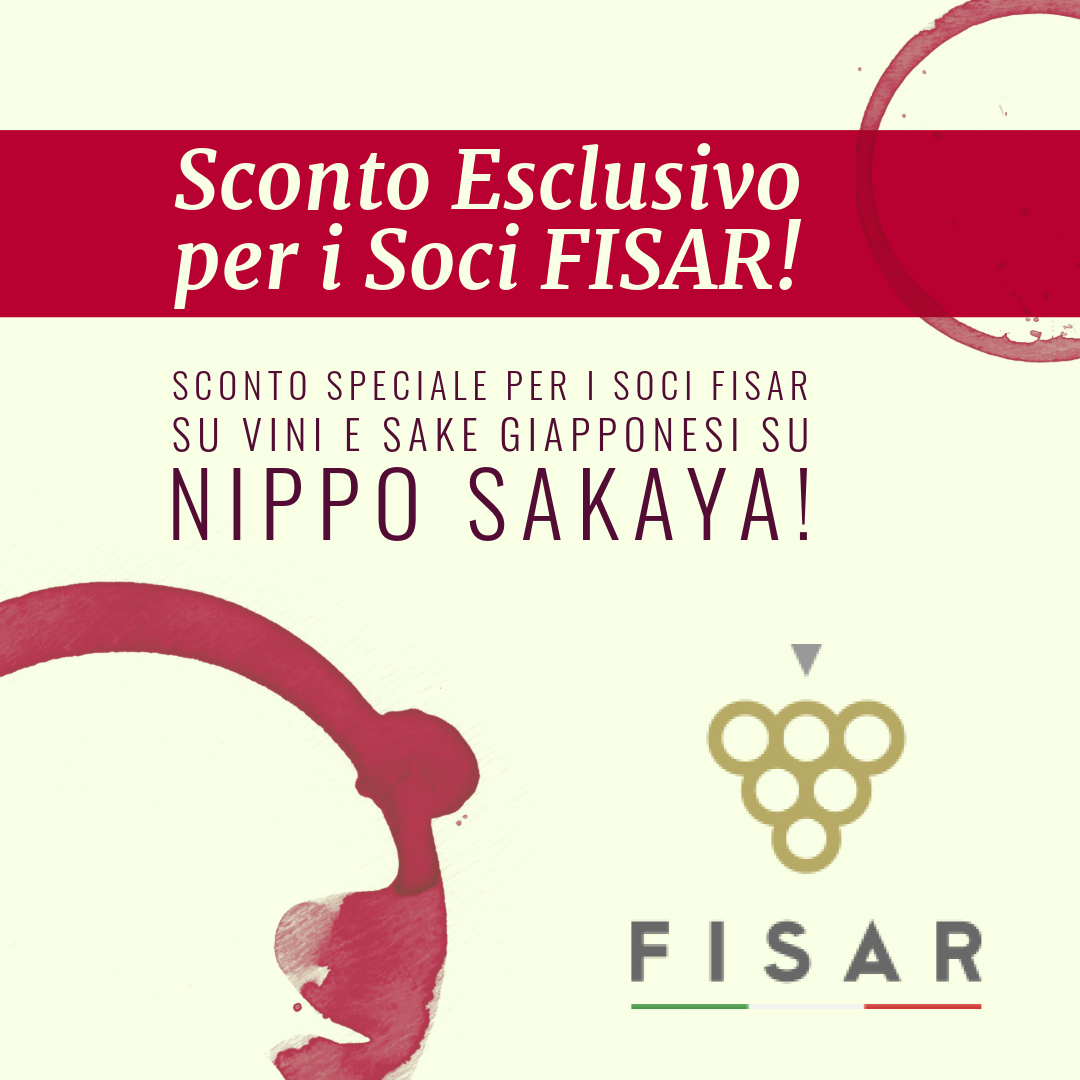 Offerta Speciale per Soci FISAR: Approfitta dei Nostri Vini Giapponesi a Prezzi Ridotti!