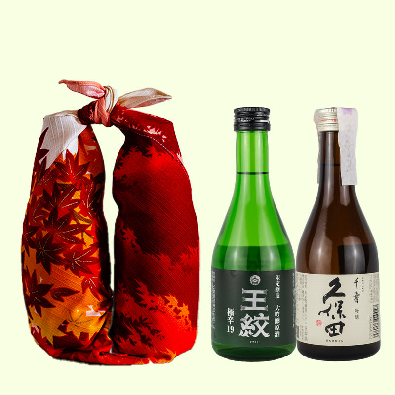 COMBO Furoshiki + Sake