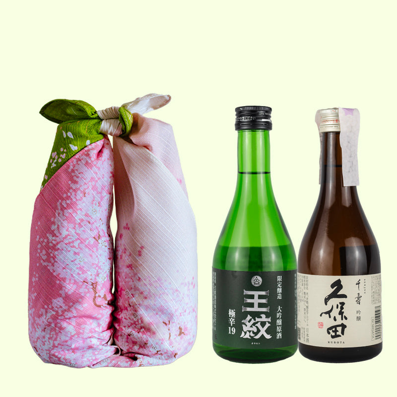 COMBO Furoshiki + Sake