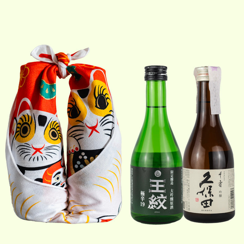 COMBO Furoshiki + Sake